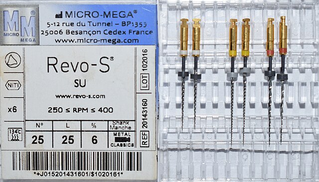 ملفات القنوات الجذرية